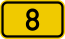 Bundesstraße 8 numéro.svg