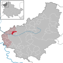 Burgwalde - Carte