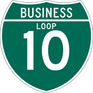 Business routes of Interstate 10 United States highway system