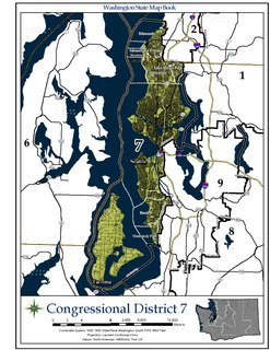 Washingtons 7th congressional district U.S. House district for Washington