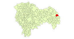 Campillo de Dueñas - Carte