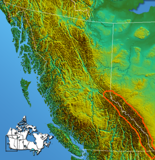 <span class="mw-page-title-main">Continental Ranges</span> Subrange of the Canadian Rockies in Canada and the United States