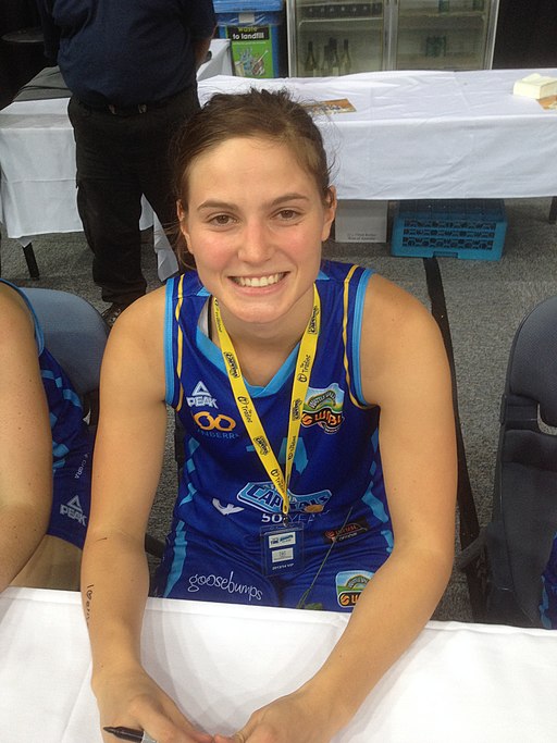 Canberra Capitals No 14 Isabelle Strunc