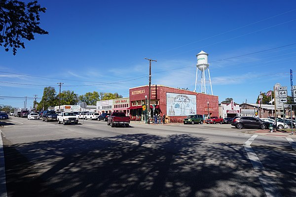 Texas State Highway 64 as West Dallas Street in Canton