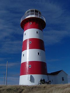 Cape Pine Light lighthouse in Newfoundland and Labrador, Canada