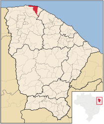 Acaraú - Carte