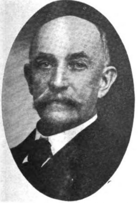 Charles Browne Fleet (1843-1916) portrait in the Virginia Pharmacist in 1916.png