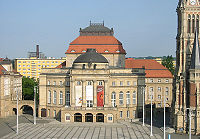 Chemnitz Opera at Opernplatz