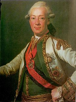 Csernisov portréja 1790 körül