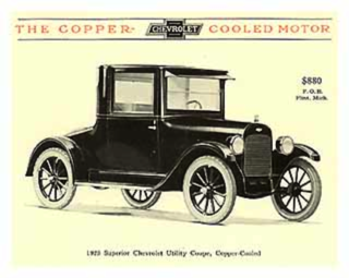 <span class="mw-page-title-main">Chevrolet Series M Copper-Cooled</span> Motor vehicle