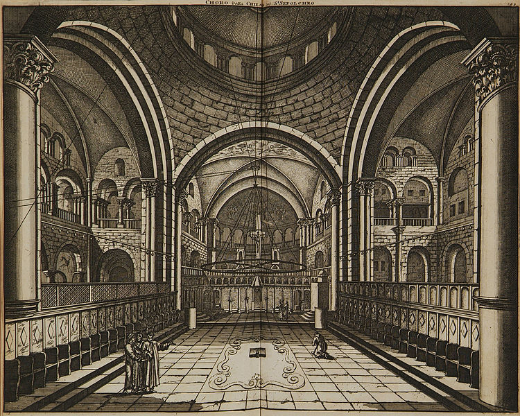 File:Choro della Chiesa del StSepolchro - Bruyn Cornelis De - 1714.jpg