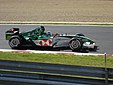 Christian Klien au volant d'une Jaguar R5 en 2004.