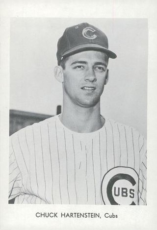 <span class="mw-page-title-main">Chuck Hartenstein</span> American baseball player (1942–2021)