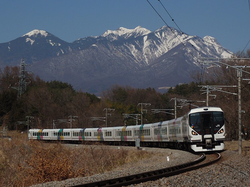 File:Chuo Main Line Azusa Yatsugatake.jpg