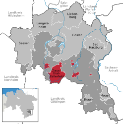 Clausthal-Zellerfeld – Mappa