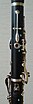 photo : clef sur un clarinette