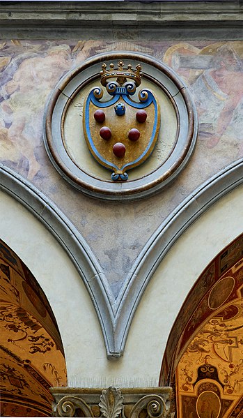 File:CoA medici Florence Palazzo Vecchio.jpg