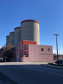 The Coastal Cement facility in the Boston marine industrial park CoastalCement2021.jpg