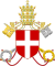 Coat of Arms of Amadeus VIII, Duke of Savoy as Antipope Felix V.svg