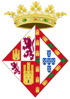 Escudo de Juana de Portugal, Reina de Castilla y León