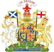 Coat of arms of Charles II in Scotland