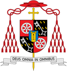 Coat of arms of Hermann Volk.svg