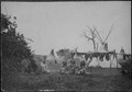 Comanche Buffalo hunters and their tepee lodges. August 1871. - NARA - 533056.tif