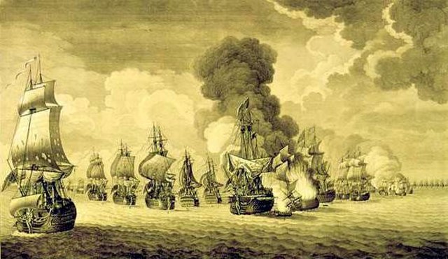 The Battle of Toulon, by Diego de Mesa