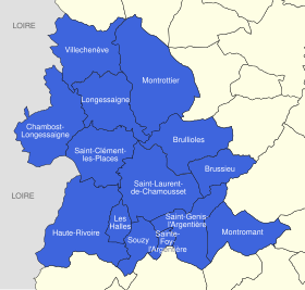 Comunidad de municipios Chamousset en Lyonnais