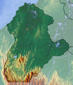 Bölümün topografyası