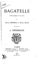 Miniatura para Bagatelle (ópera)