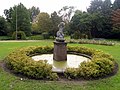 This is an image of rijksmonument number 511687 Cupid statue in Cantonspark, a park in Baarn.