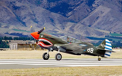 Curtiss P-40 Kittyhawk di Selandia Baru