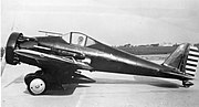 Curtiss XP-31 radial side view