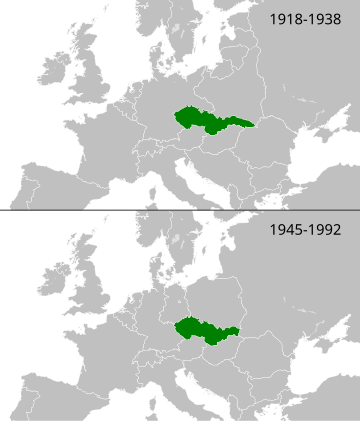 File:Czechoslovakia location map.svg