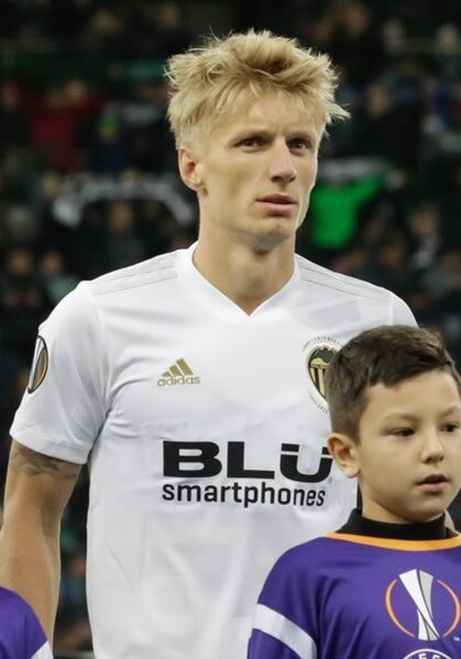 Wass with Valencia in 2019