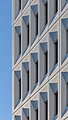 Detail of Distinction Hotel facade, Christchurch, New Zealand 02.jpg