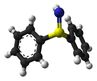 <span class="mw-page-title-main">Sulfilimine</span> Class of chemical compounds containing an S=N bond