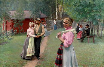 Evening at Parainen, 1898