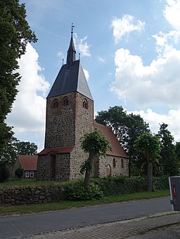 Dorfkirche Sarnow (Prignitz) 2020 SW