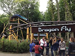 Dragon Fly roller coaster