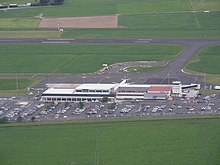 Dunedin Airport Dunedin Airport From the air.JPG