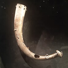 A Bronze Age trumpet, found near Dunmanway, is now held in the British Museum