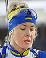 Čeština: Julija Džymová na Mistrovství světa v biatlonu v Novém Městě na Moravě 2024 English: Biathlon World Cup in Nové Město na Moravě 2024 – Yuliia Dzhima.