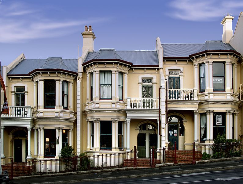 File:Early homes in Dunedin; 2009.jpg