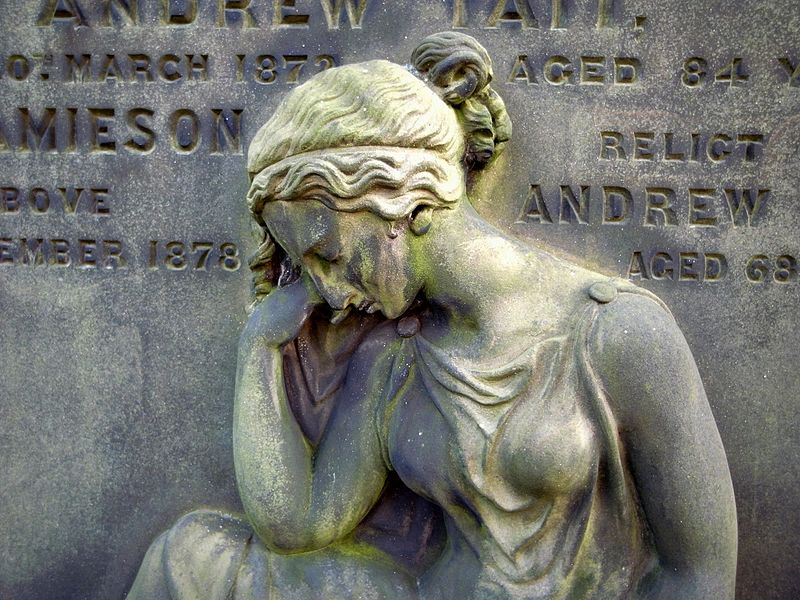 File:Edinburgh. St. Cuthbert's Churchyard. Grave of Tait Family. Detail.jpg