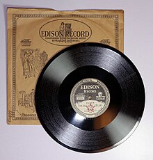Edison Diamond Disc record: "The Jelly Roll blues", composed by Jelly Roll Morton, performed by The Original Memphis Five, recorded in New York, New York on September 22, 1923. Release number 51246, matrix number 9173-C-1-1. From the sound archive at Thomas Edison National Historical Park, National Park Service, United States Department of the Interior, West Orange, New Jersey, USA.