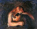 Edvard Munch - Vampire (1917), Sammlung Würth.jpg