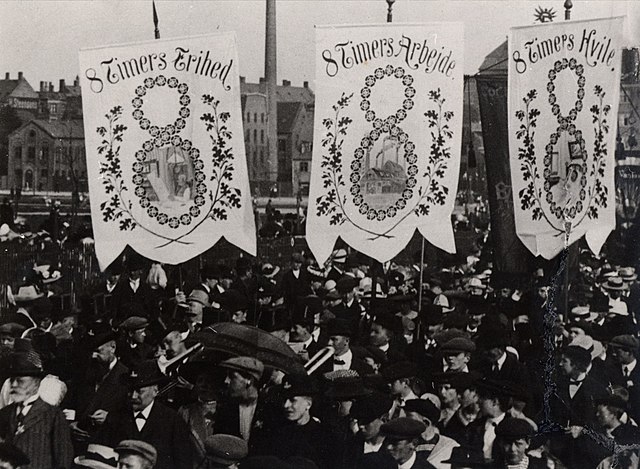 Eight-hour campaign in Denmark, 1912