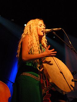 Eivør Pálsdóttir bei den Danish Music Awards Folk 2006 in Tønder